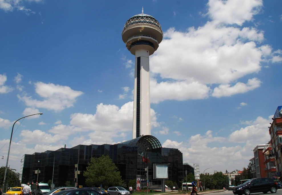 Ankara Atakule şehir görünümü